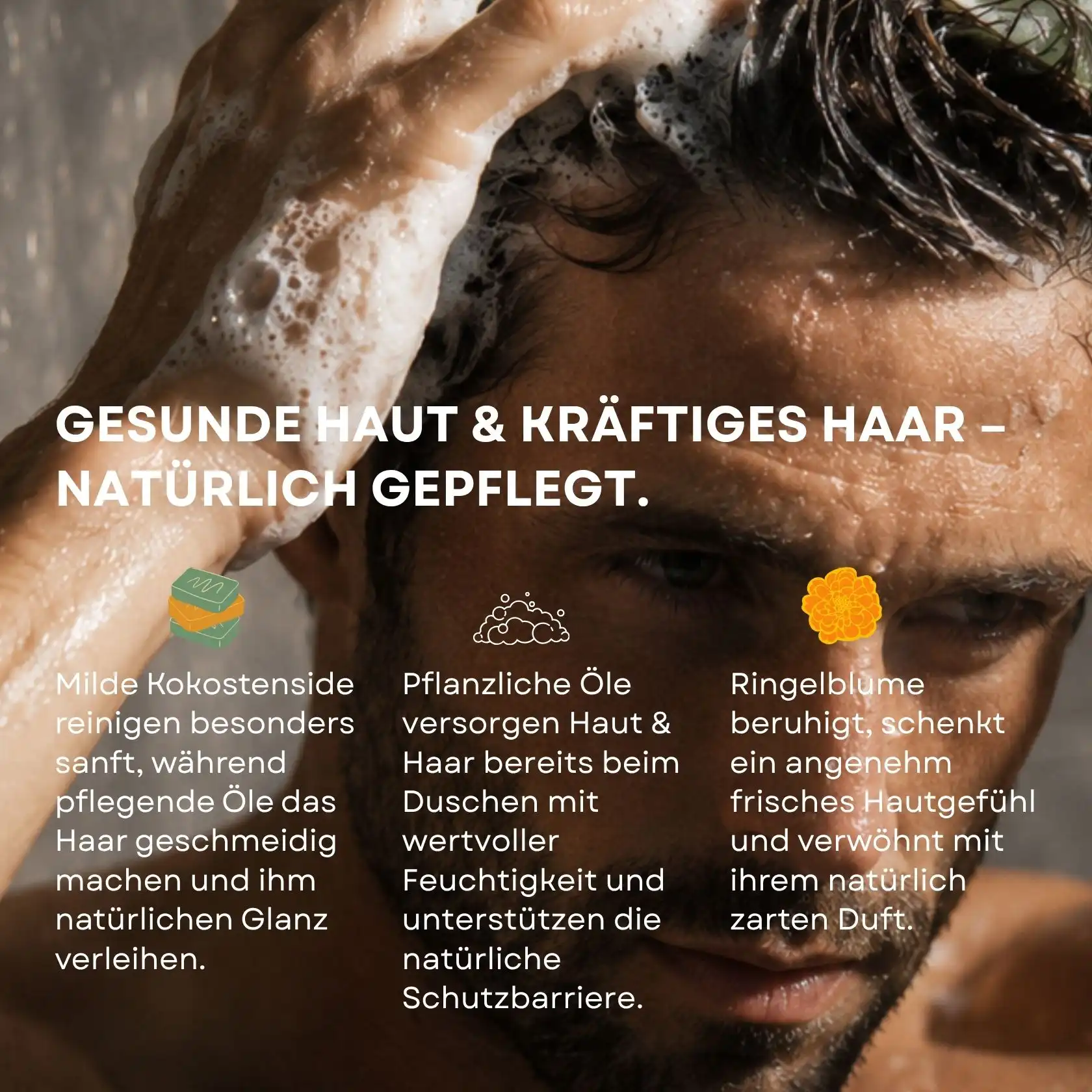 Festes Shampoo Marigold